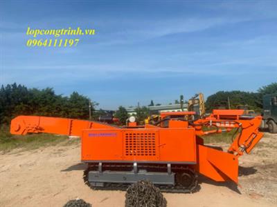 BÀN GIAO MÁY CÀO VƠ BÁNH XÍCH 80M3/H NHÃN HIỆU HENGLI TẠI TUYÊN QUANG