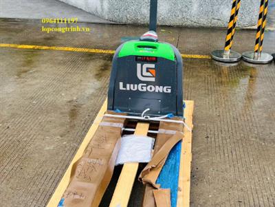 Xe nâng dắt tay điện